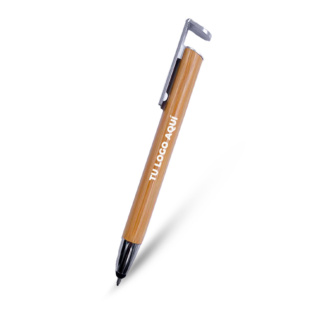 Pluma Porta Celular Bamboo Touch